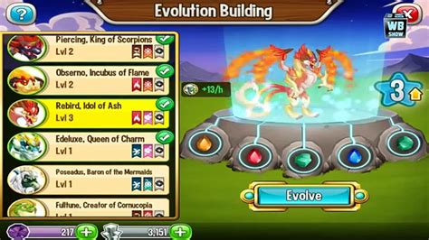 Dragon City Get Rebird, Idol of Ash Ancient World.
